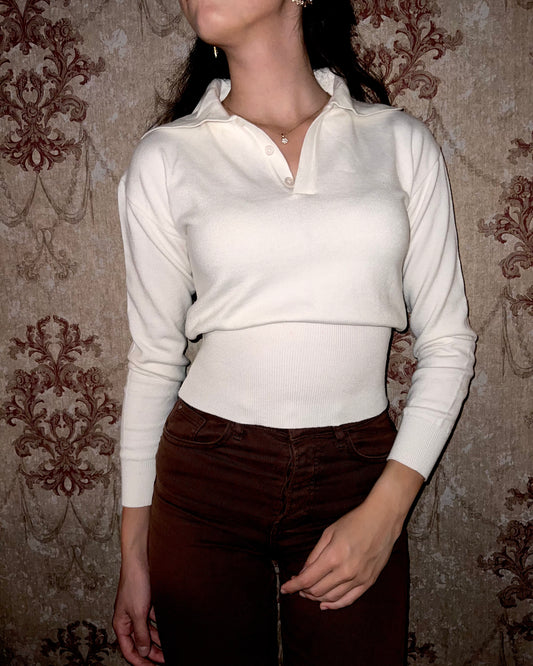 Button Knit Top